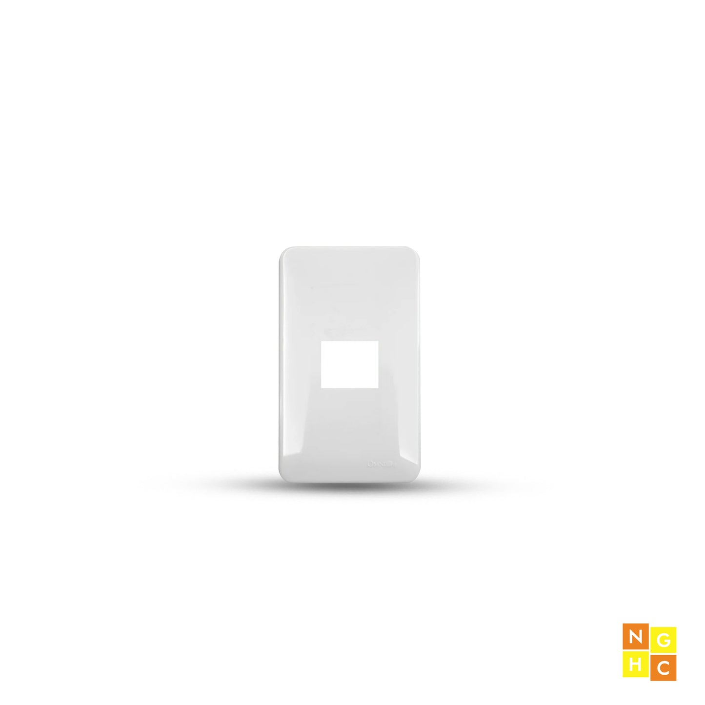 1-Gang Classic Plate (WEP-101) - Durable and Standard Electrical Cover Plate