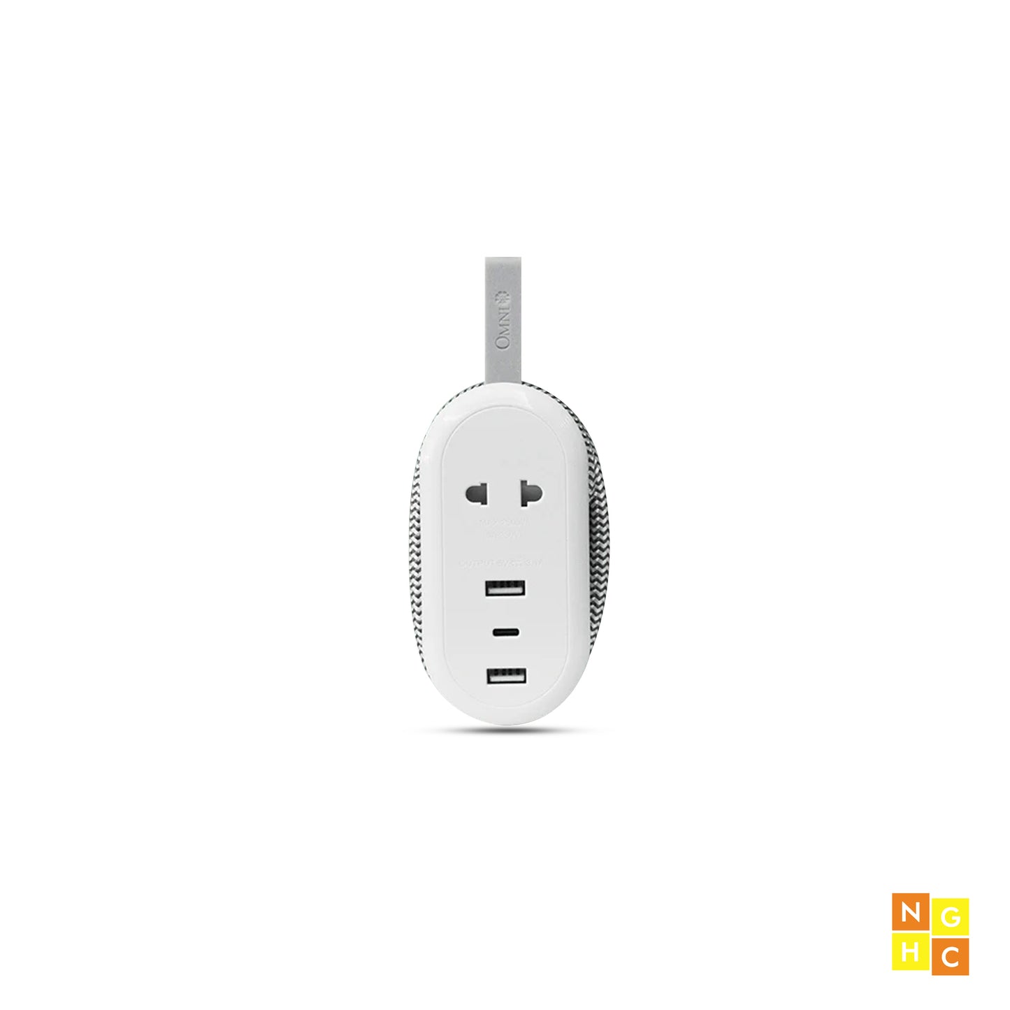 Omni Compact USB Powerstrip (USB-221) - Space-Saving and Multi-Device Charging Solution