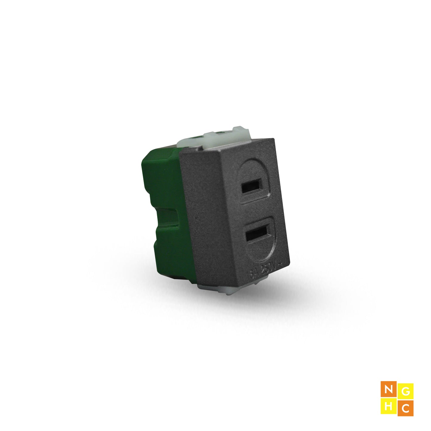 Regular Convenience Outlet 16A Gray Series (WWR-200G) - Secure and Functional Power Socket