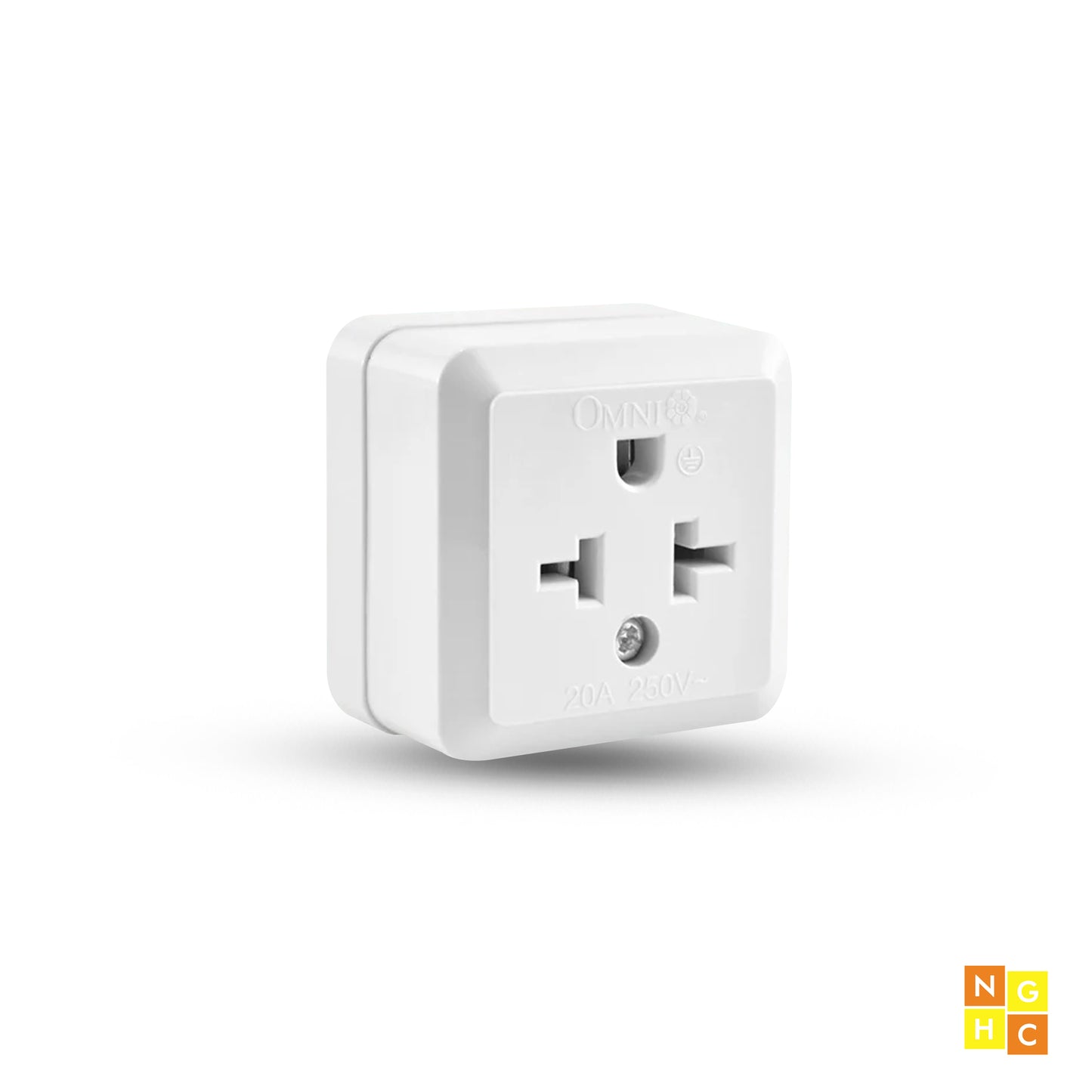 Omni Surface Single Tandem Outlet 20A (WTO-001) - Heavy-Duty and Reliable Power Solution