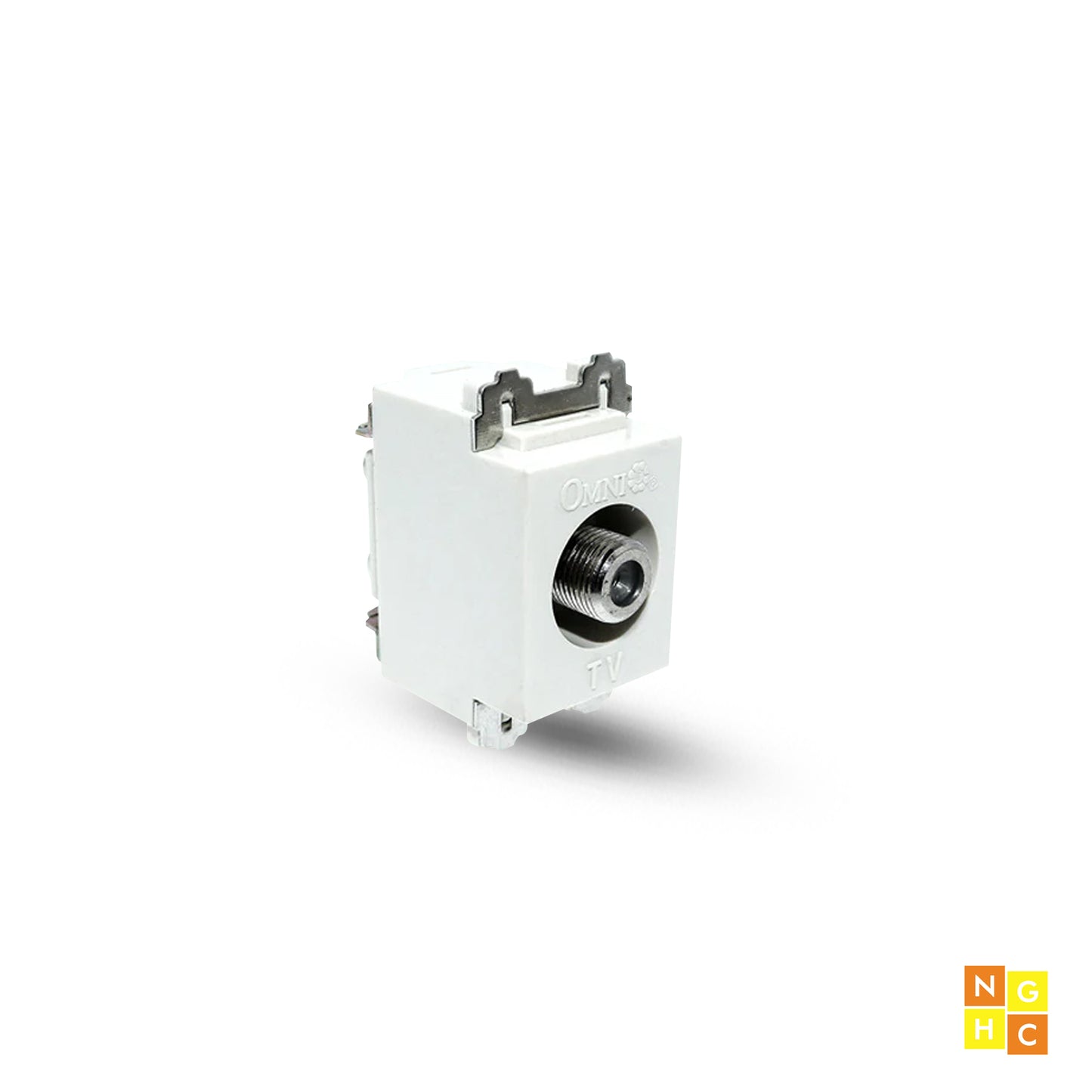 TV Cable Outlet (WTV-301) - Secure and High-Quality Signal Connection