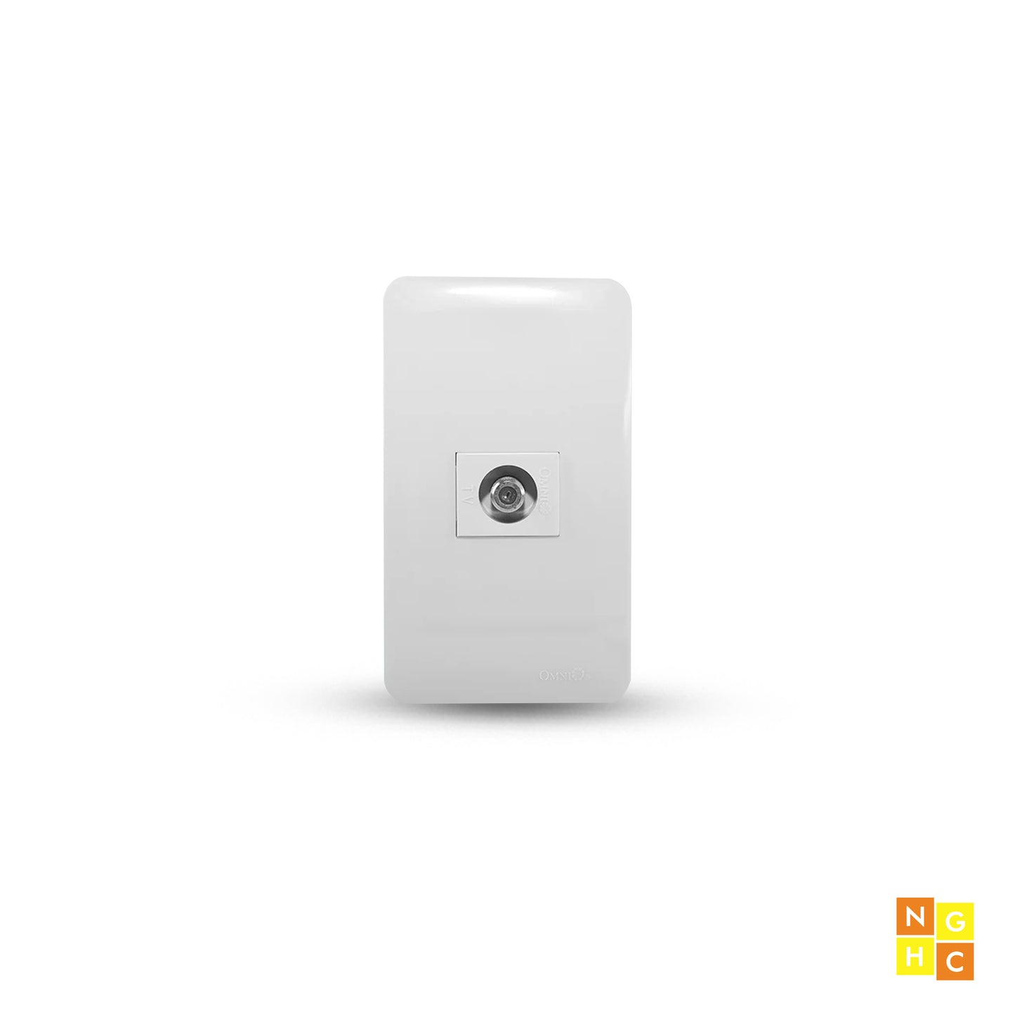 TV Cable Outlet in Classic Plate (P1-TV) - Durable and Secure Home Entertainment Connection