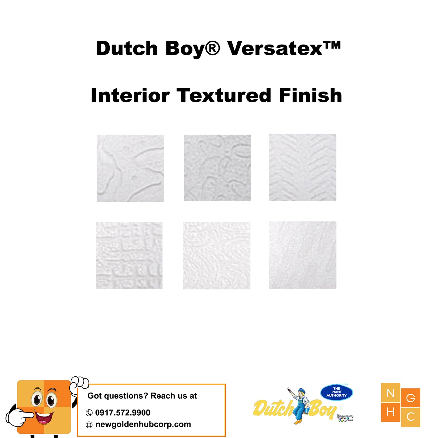 Dutch Boy® Versatex™ Interior Textured Finish
