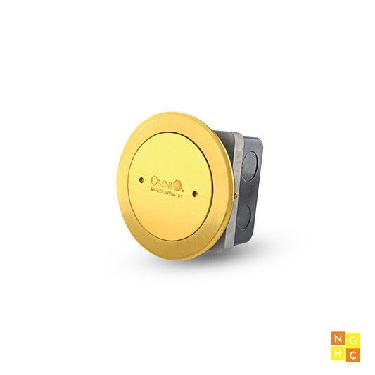 Floor Mounted Outlet Screw Type 16A Duplex Outlet (WFM-101) - Secure and Easy-to-Install Electrical Socket