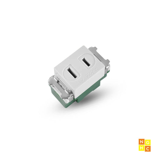 Regular Outlet 10A (WER-200) - Compact and Efficient Electrical Socket