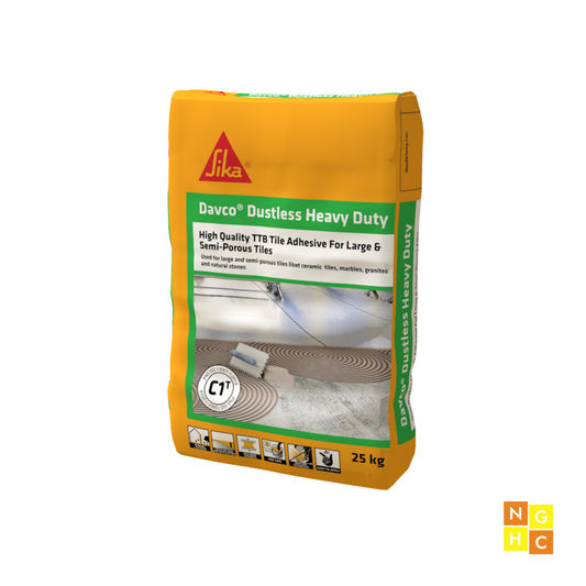 Sika Davco Dustless Heavy Duty Tile Adhesive