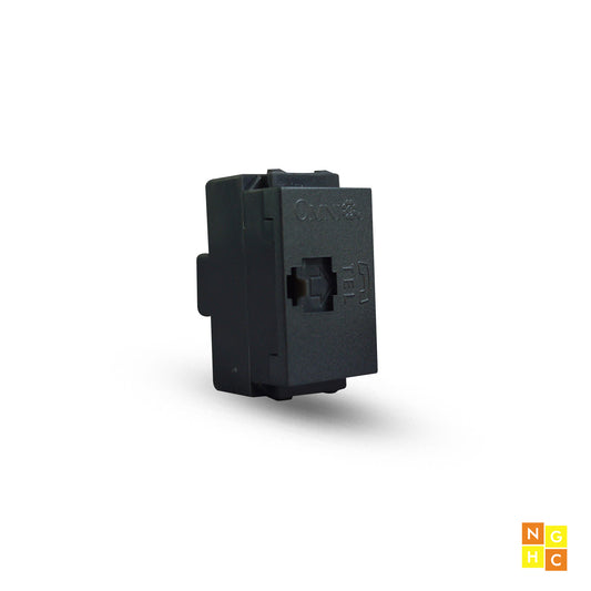 Telephone Outlet Gray Series (WWT-302G) - Modern and Efficient Landline Connection