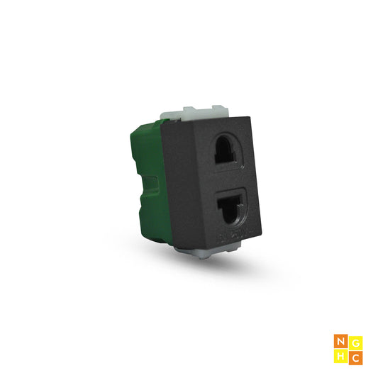 Universal Outlet 16A Gray Series (WWU-200G) - Secure and High-Capacity Power Connection