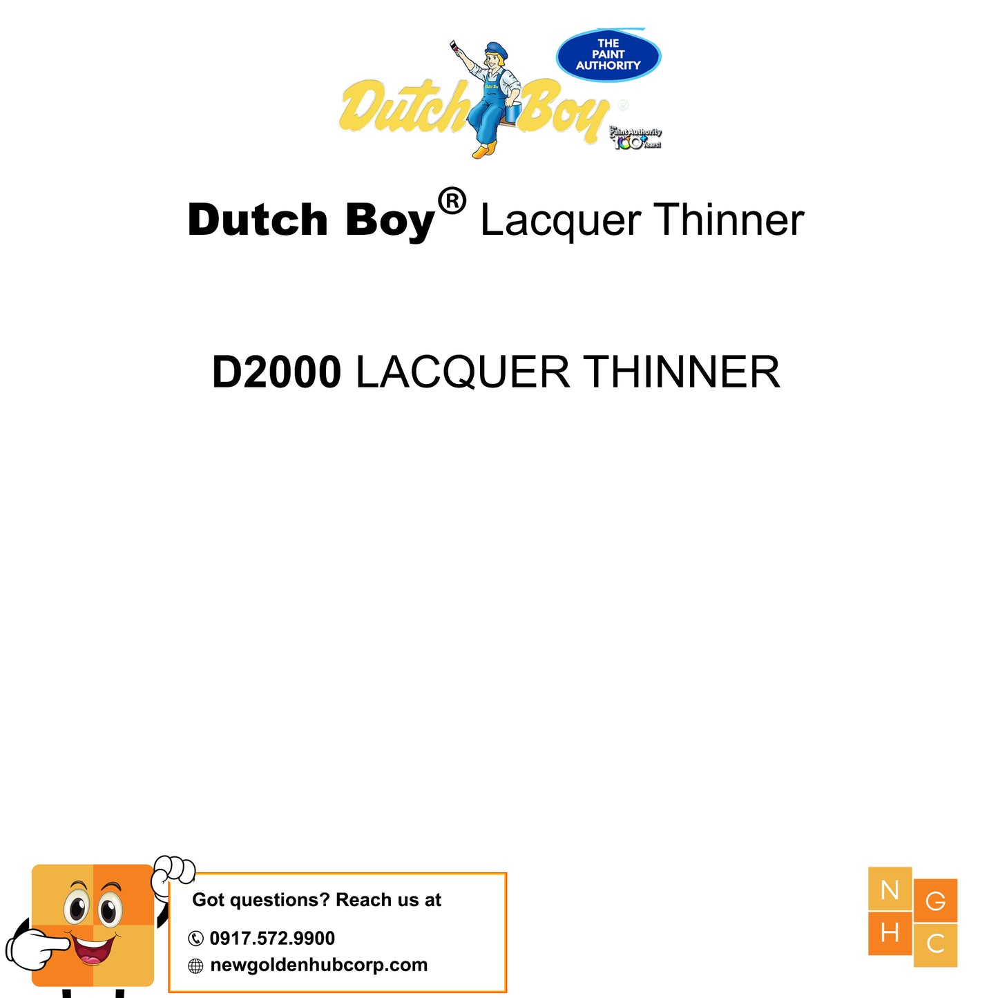 Dutch Boy® Lacquer Thinner 2000
