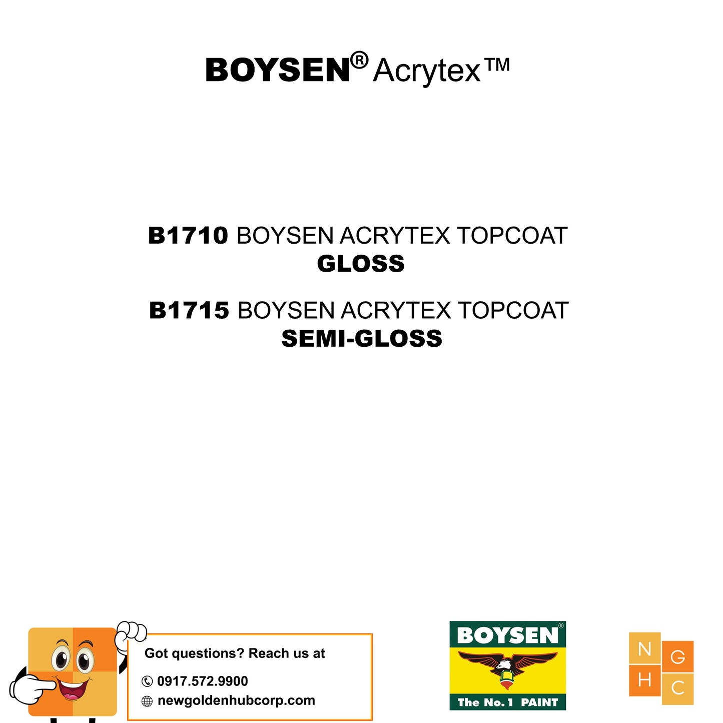 BOYSEN® Acrytex™